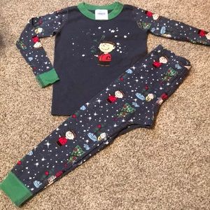 Hanna Andersson Peanuts Jammies 100 Christmas 🎄